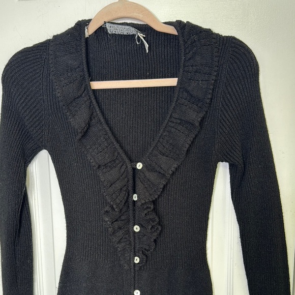 26 International Black Buttoned Sheath Dress - Picture 5 of 8